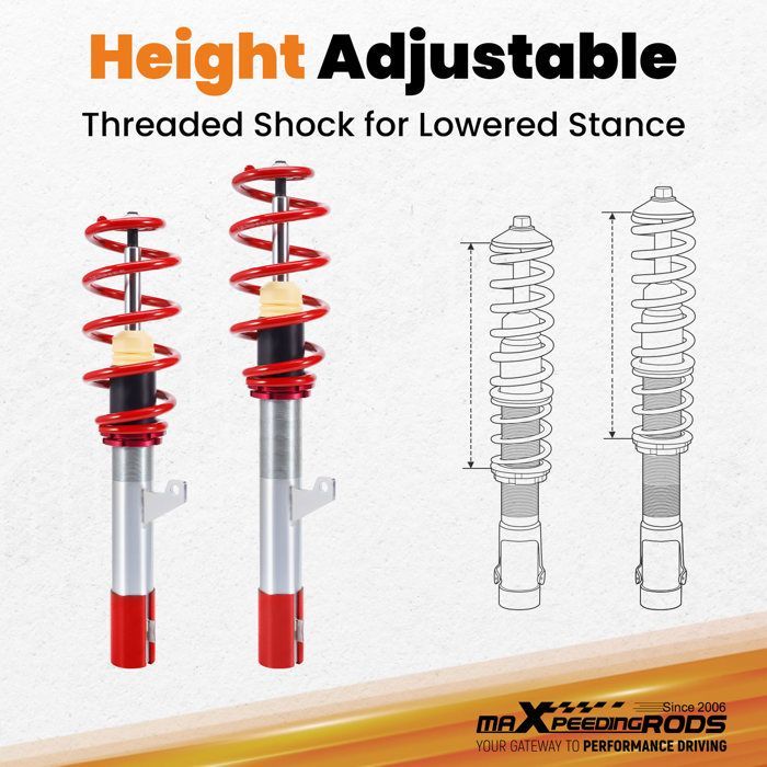 Coilover Suspension Kit for Audi A3 8P (FWD) 2003-2013 / TT 8J (FWD) 2006-2014