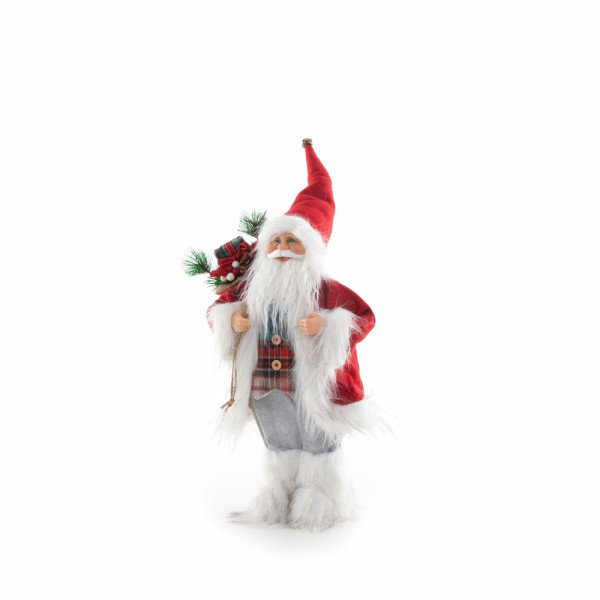 Figurka Mikołaj 45 cm - Dekoracja na Święta