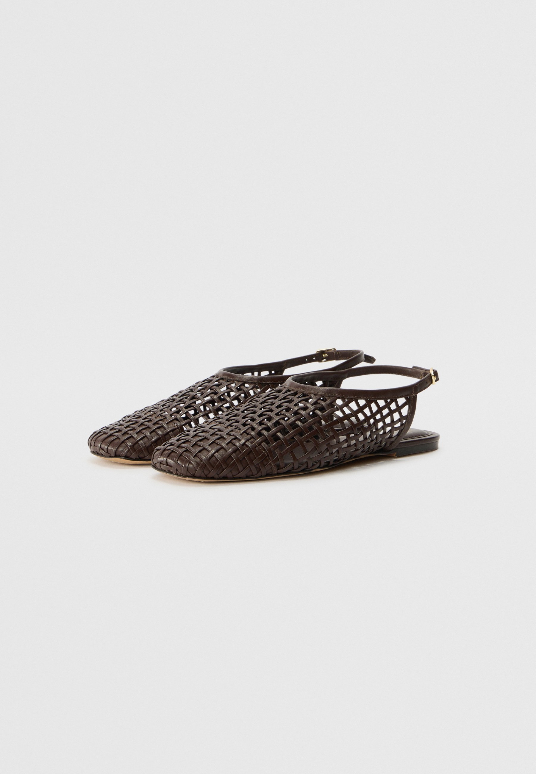 Bronx FREYAA - Ballerine con cinturino posteriore - cioccolato