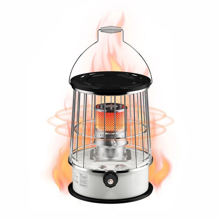 Poêle à pétrole portable 2600W – Chauffage d’appoint avec sac de transport et protection anti-basculement