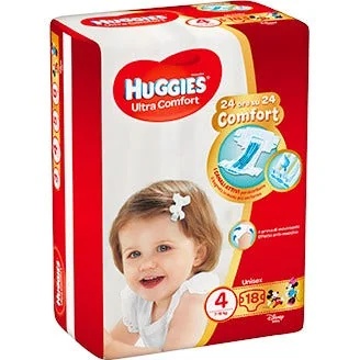 HUGGIES Huggies Ultra Comfort Bas4 18 Stück
