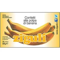 ZIGULÌ Zigulì Banānu blisteri 36 bumbiņas Uztura bagātinātājs