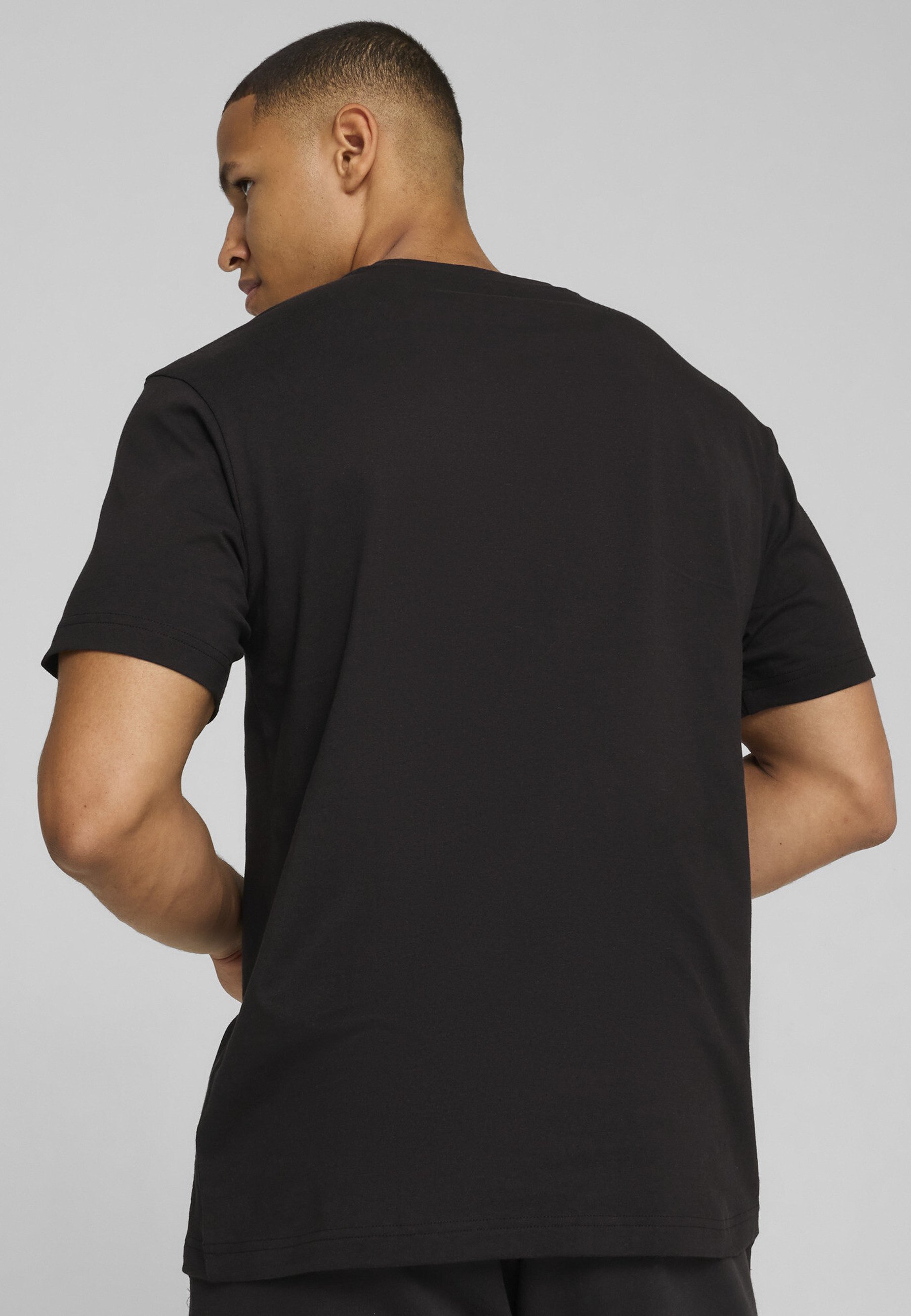 Puma ESSENTIALS ELEVATED - T-shirt basique - noir