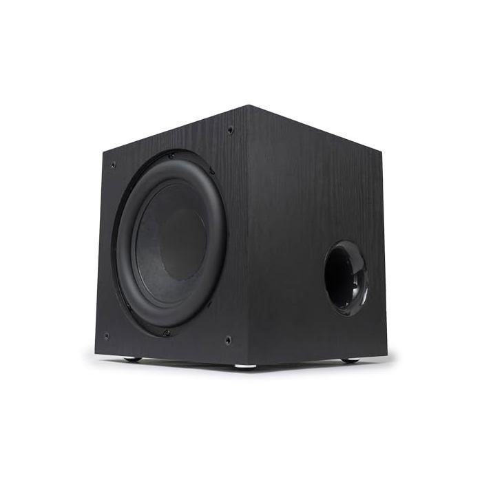 Caisson de Basse - VULKKANO - SUB10 - 10 Pouces - 150W - Finition Chêne Noir