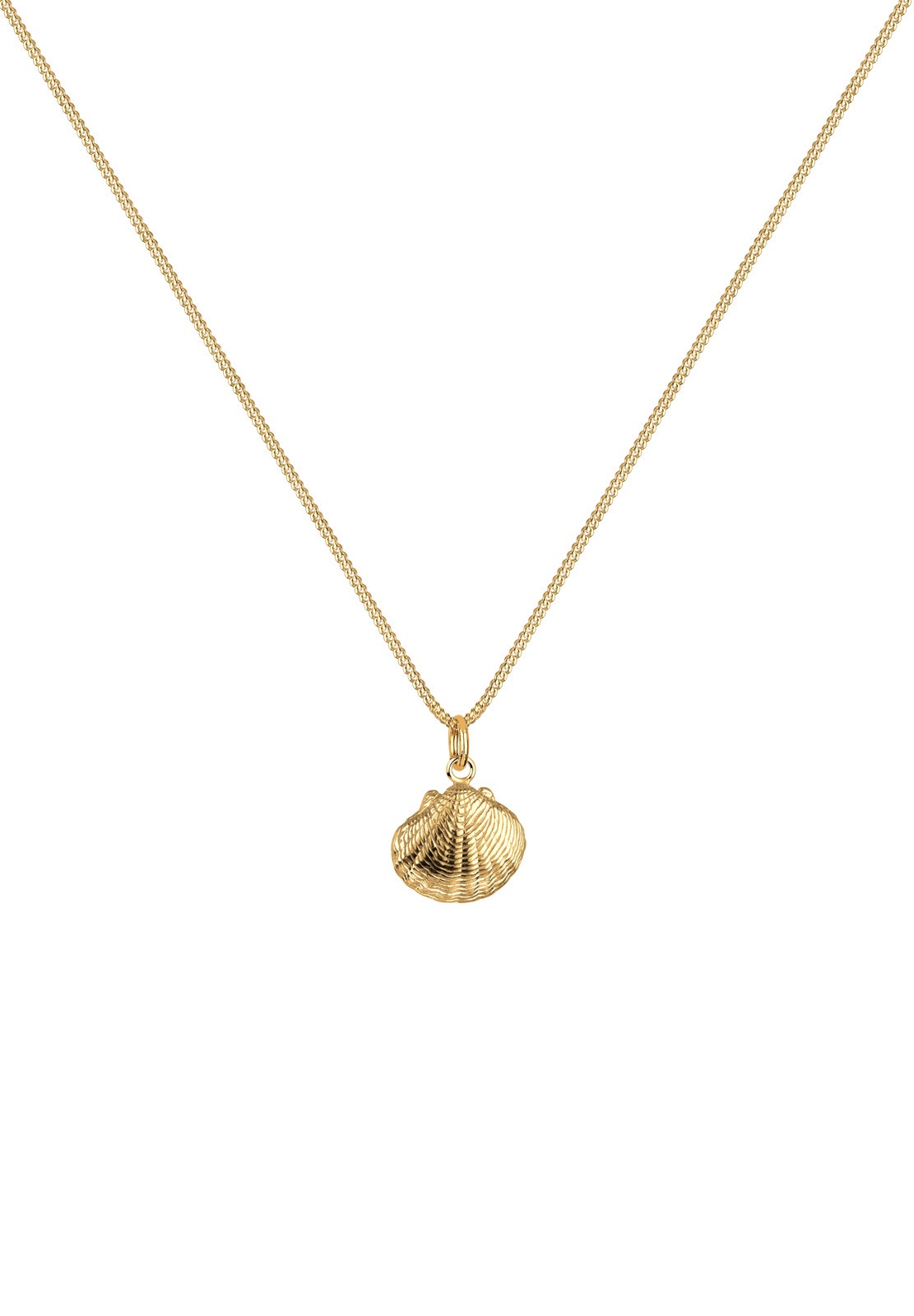 Elli Femme Pendentif en Coquillage Tendance en Argent Sterling 925
