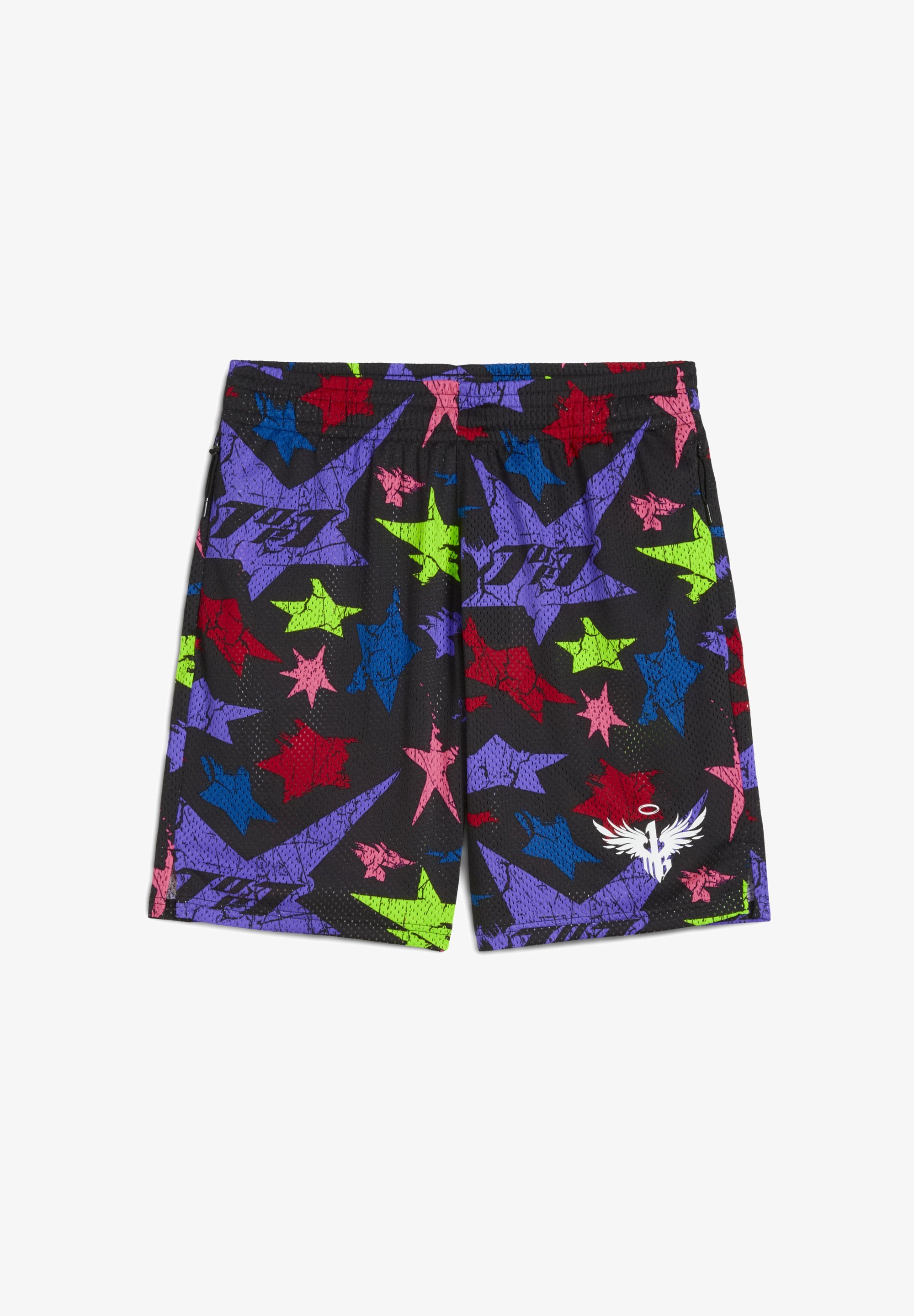 Puma LAMELO STAR VISION - Sportshorts - puma black-aop
