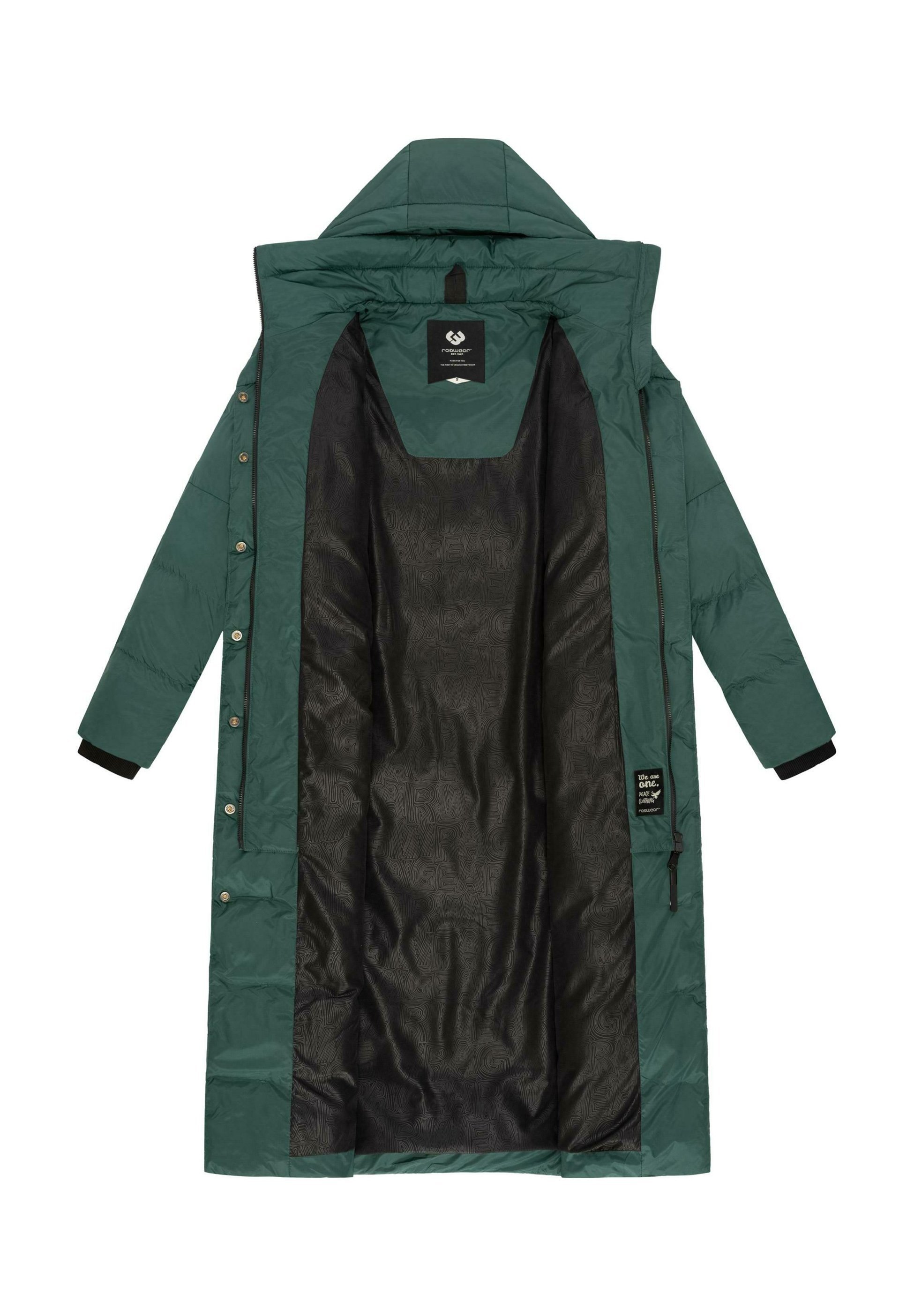 Manteau d'hiver en chiffons - sapin