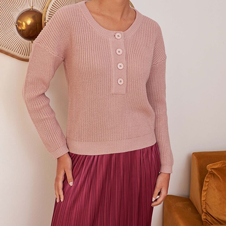 Pull Femme Rose