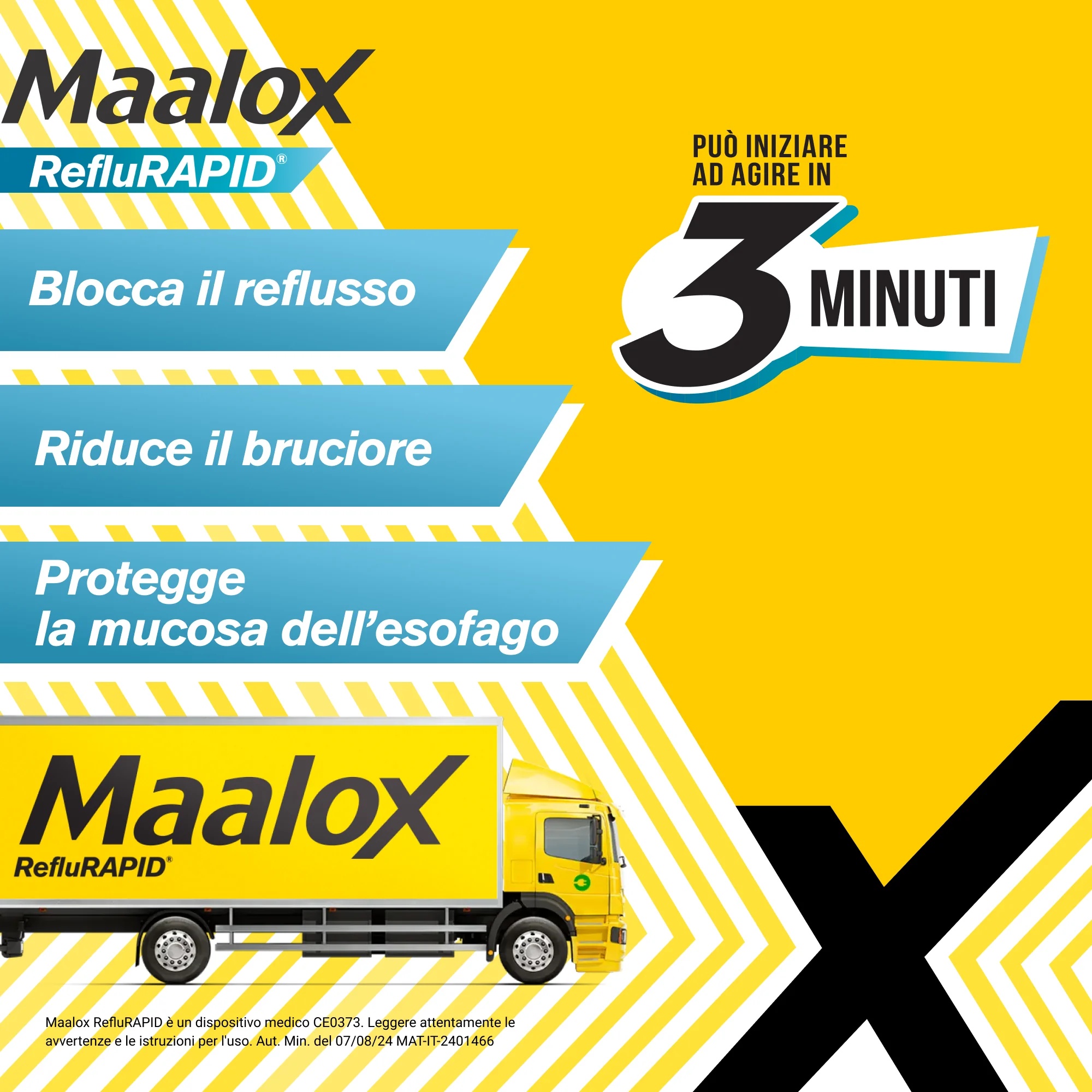 MAALOX Maalox Reflurapid 20 sachets Reflux et acidité