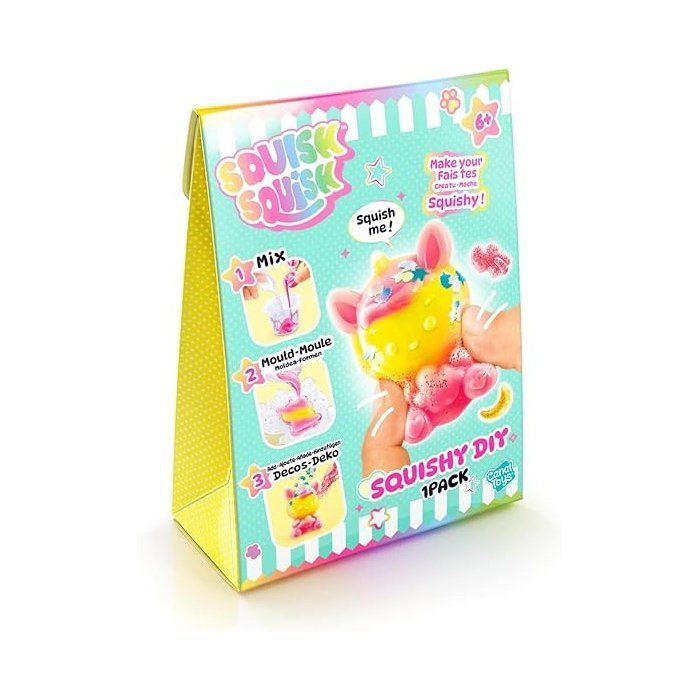 Canal Toys - SQUISH SQUISH - Squishy 1 Pack DIY - Dès 6 ans - SQI 005