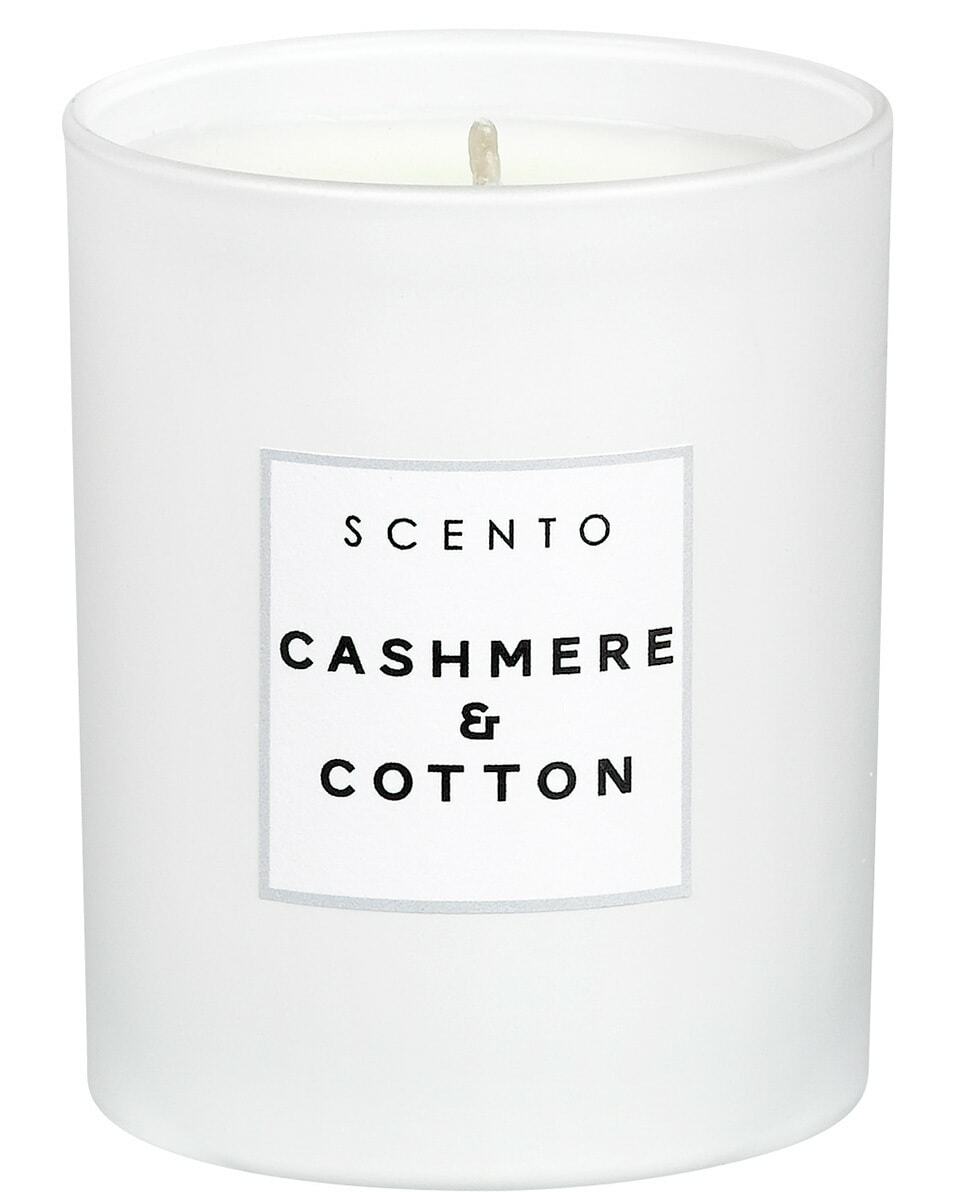 BOUGIE PARFUMÉE SCENTO CACHEMIRE ET COTON