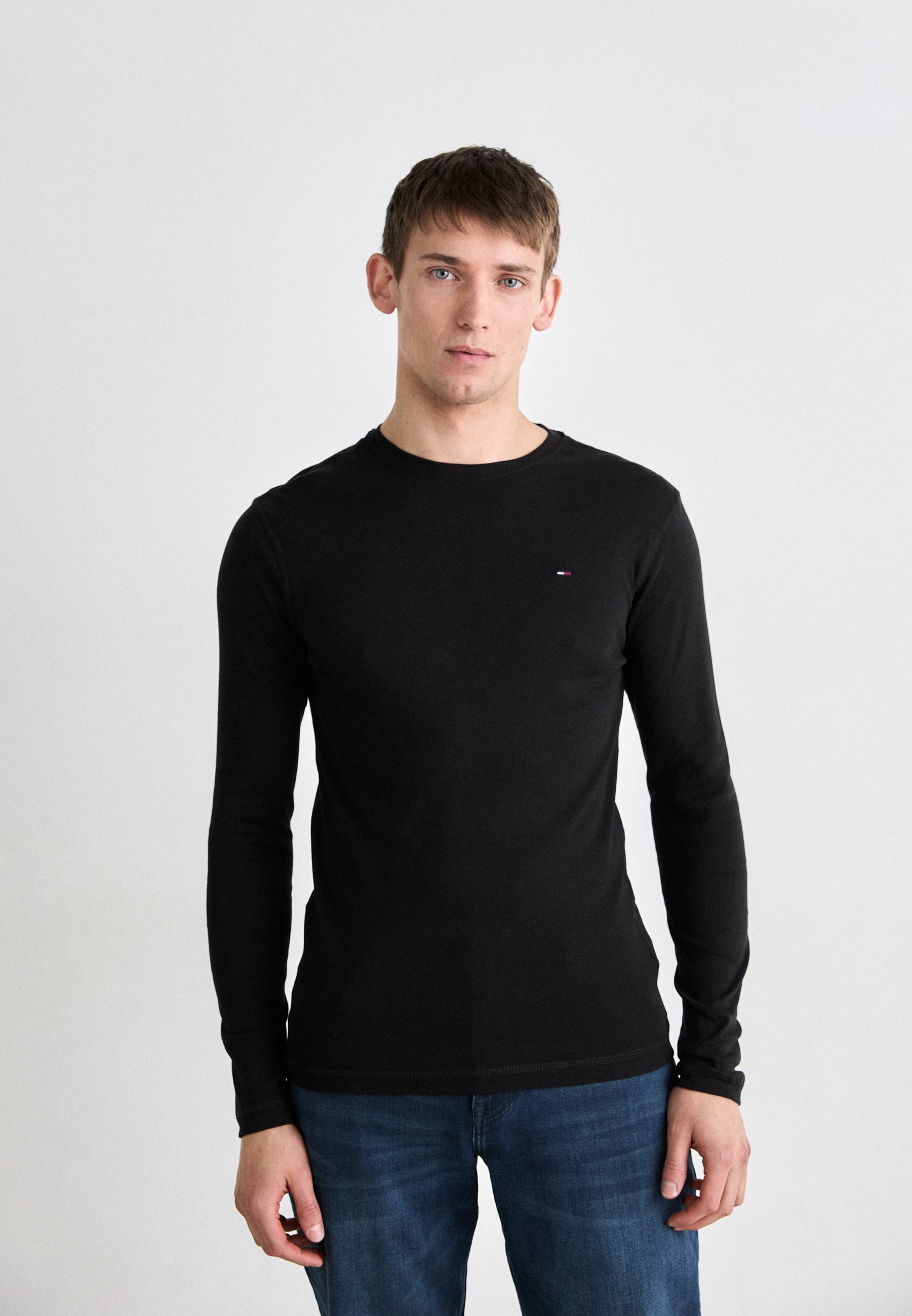 Tommy Jeans ORIGINAL – Langarmshirt – Schwarz