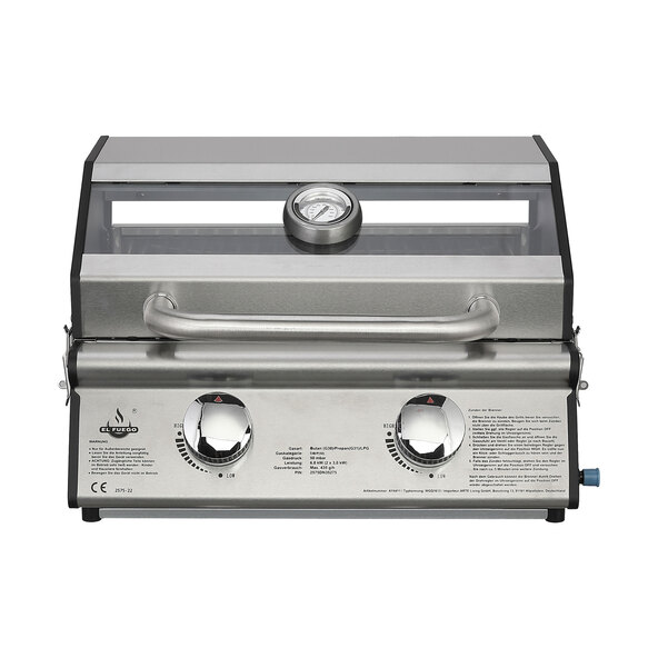 Edelstahl-Gasgrill Jesolo