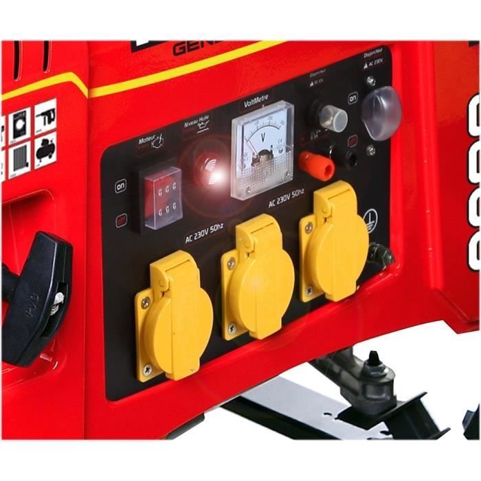 MECAFER Groupe électrogène essence MF3800 - 3000W