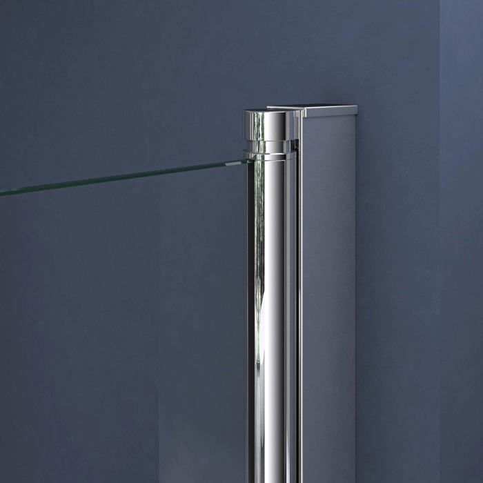 Mampara de ducha plegable doporro 80x120, diseño Ravenna26K, puerta de ducha plegable de cristal transparente con plato de ducha