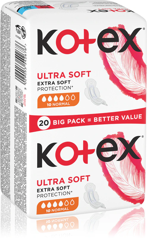 Hygienické vložky Kotex Ultra Soft Normal
