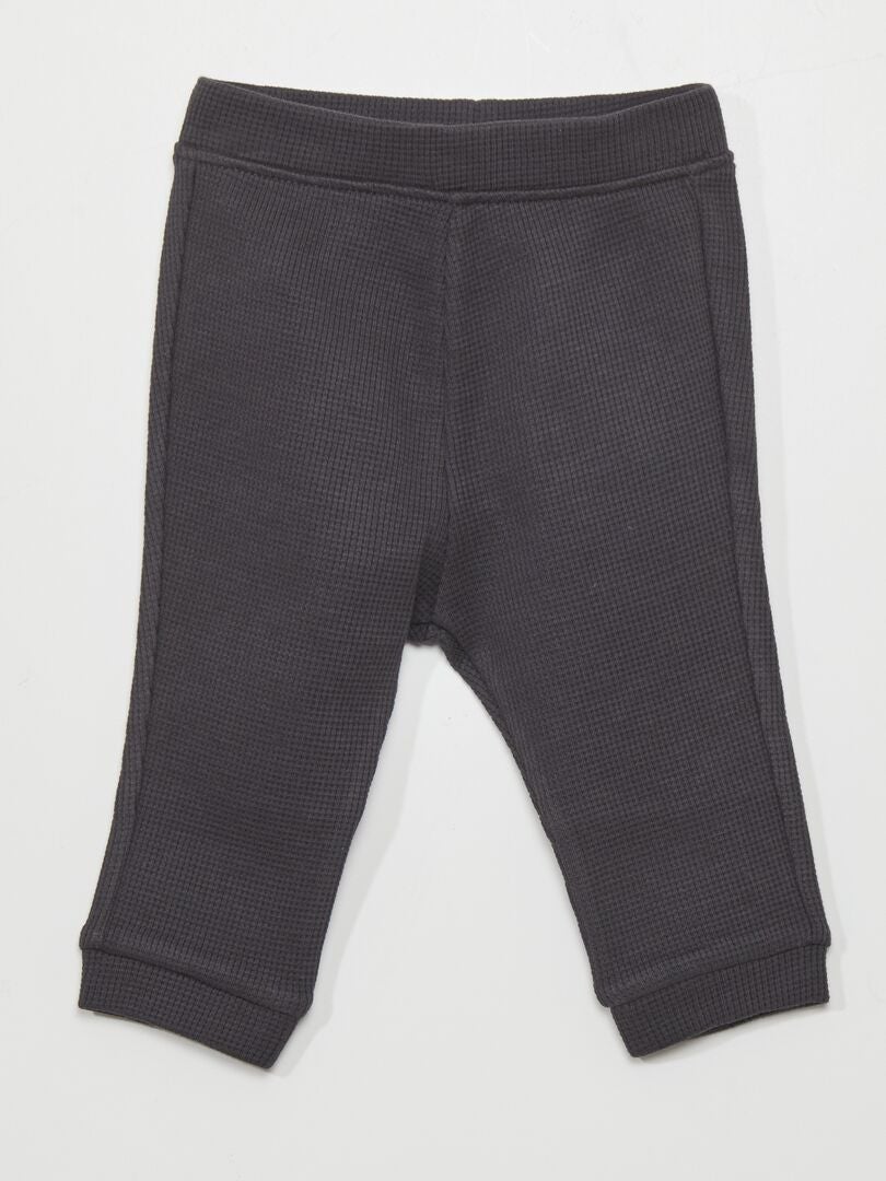 Sweatshirt + broek set - 2-delig - ZWART
