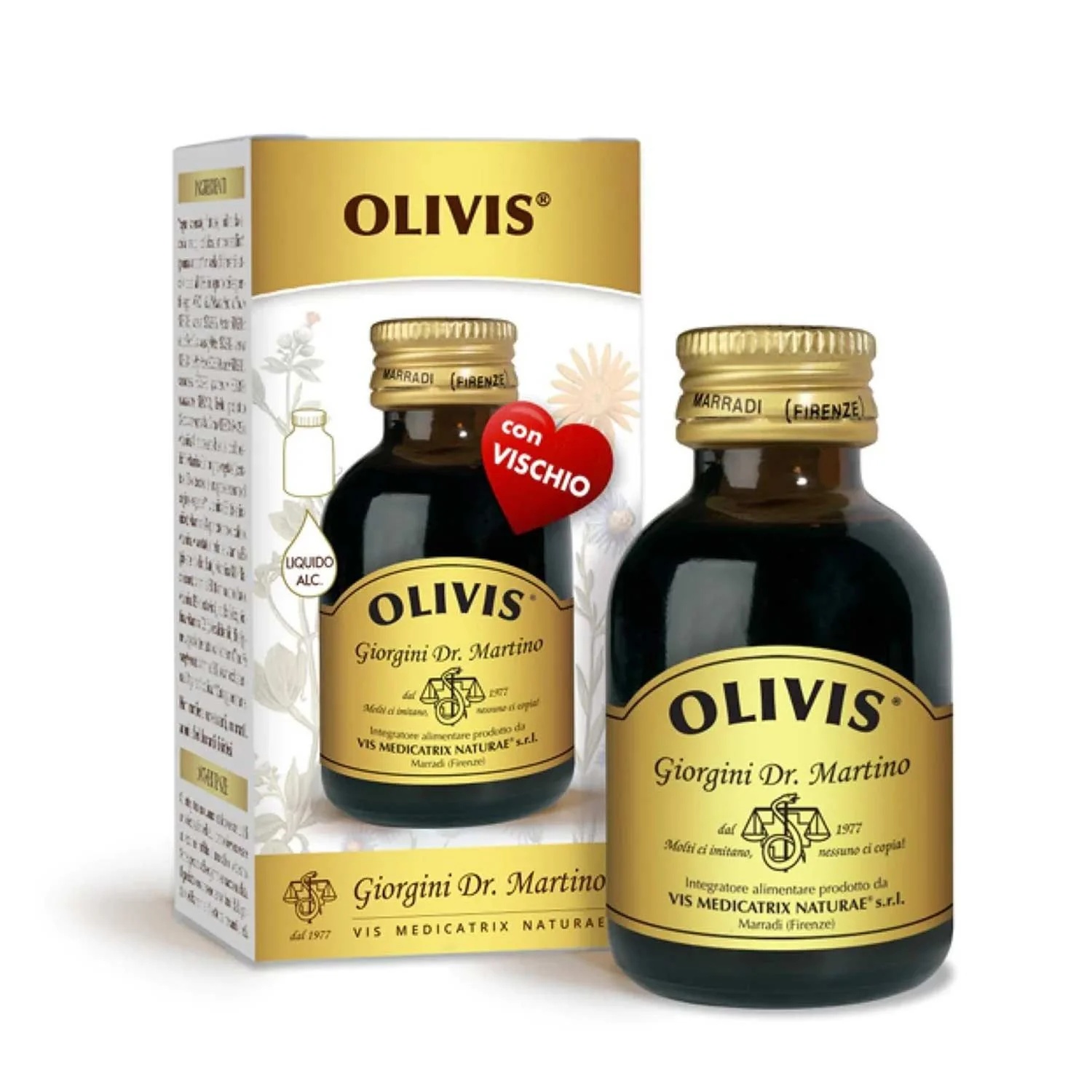 Dr. GIORGINI Olivis alcoholische vloeistof 200 ml