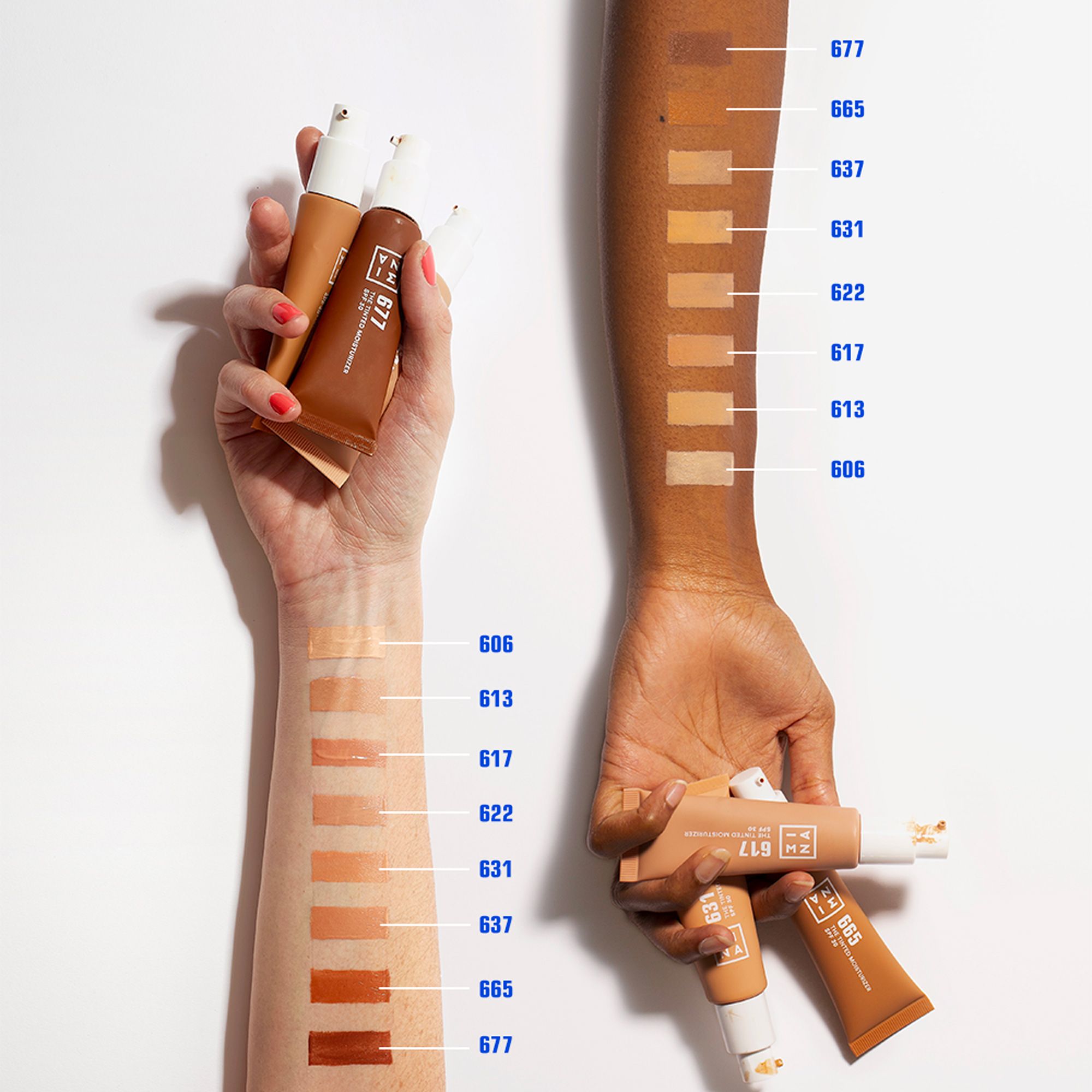 Tonirana vlažilna podlaga za ličila SPF30 Podlage za ličila