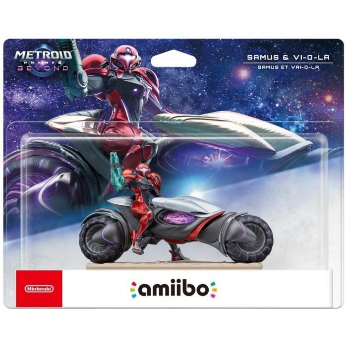 Figura Amiibo - Samus y Vai-O-La • Colección Metroid