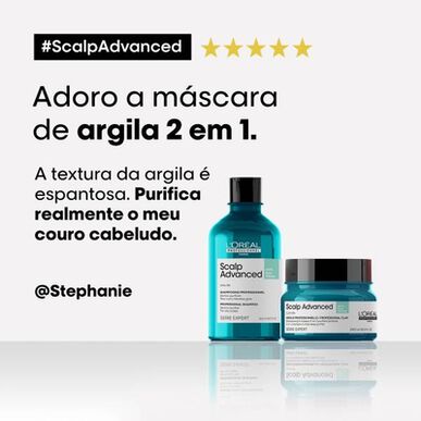 L'Oréal Professionnel Serie Expert Scalp Advanced Pelliculaire Schampo Lugnande torr och fet hårbotten Anti-mjällschampo 500 ml 500 ml