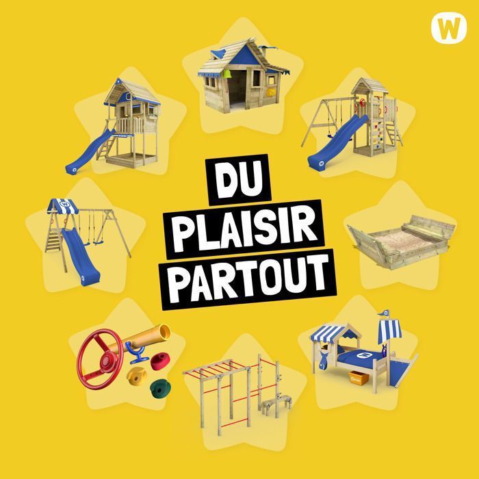WICKEY Periskop für den gelben Spielturm – Entdecker-Rollenspielzubehör 39 x 10 cm – Outdoor