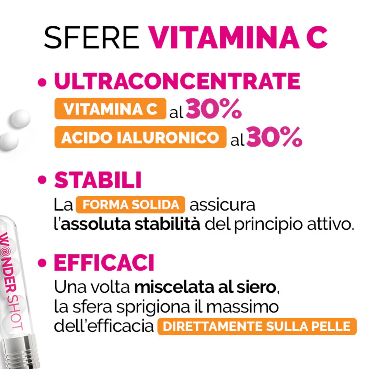 Trattamento Viso Wonder Shot - Cofanetto Idratante, Siero viso effetto globale