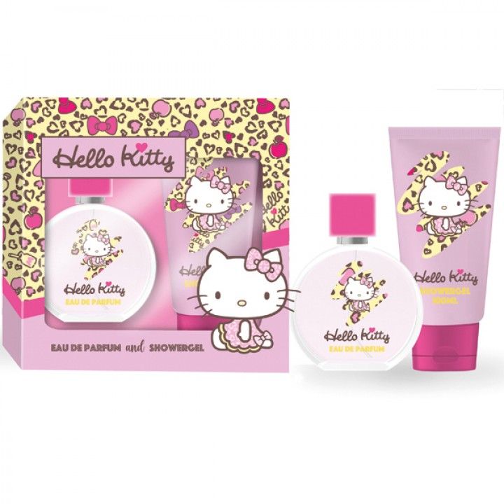„Hello Kitty Sweet Leopard“ EDP dovanų rinkinys Vaikiški kvepalai