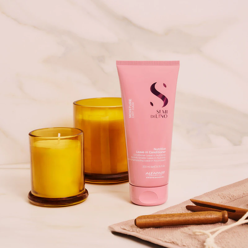 Alfaparf Milano Semi di Lino Moisture leave-in conditioner voor droog haar