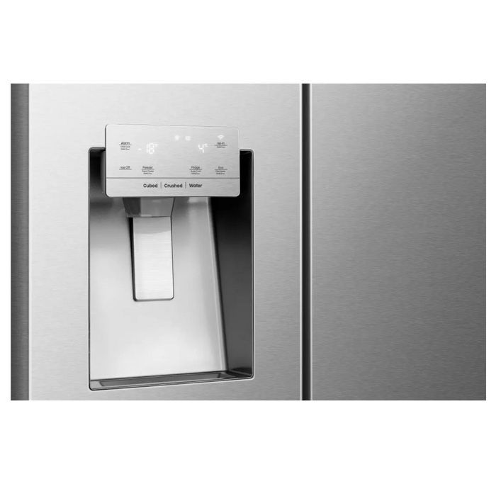 American-style refrigerator - HISENSE - FSN628SWID - 632 L - Frost-free - Water & ice dispenser, WiFi