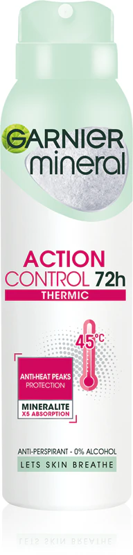 Desodorante antitranspirante em spray Garnier Mineral AC Thermic