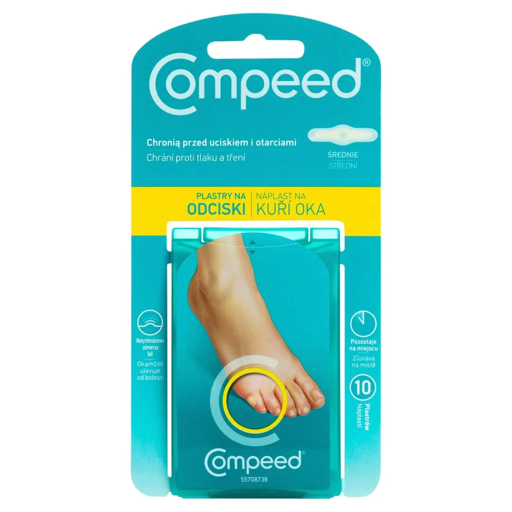 Compeed Plastry na odciski, Rozmiar średni