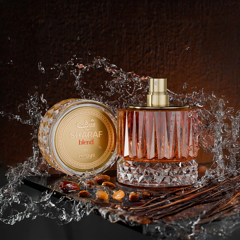 Perfume unissex com extrato de Zimaya Sharaf Blend