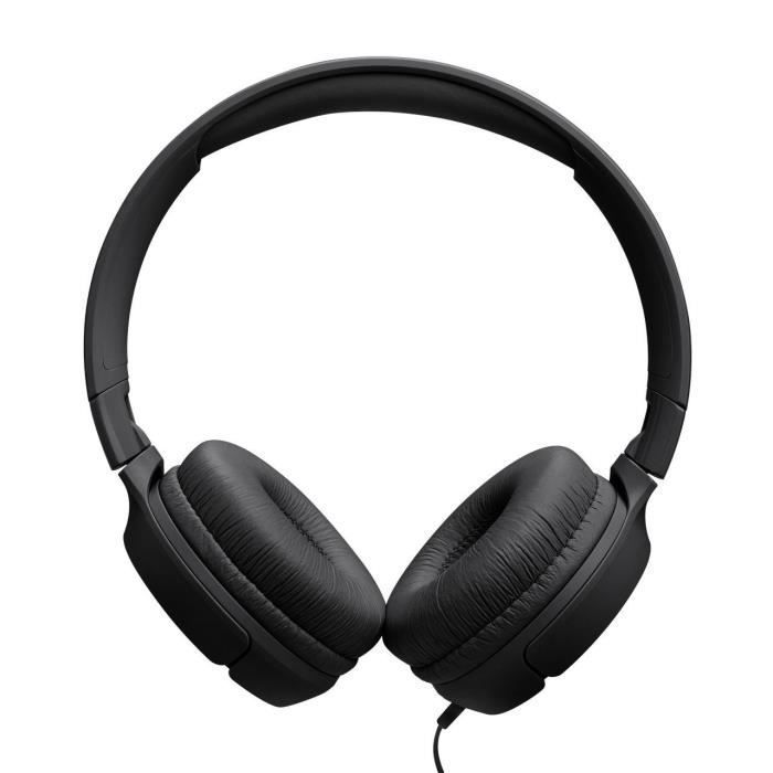 Auriculares con cable - JBL Tune 520 C - USB-C - Audio de alta resolución - Negro