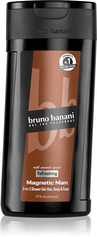 Parfumovaný sprchový gél Bruno Banani Magnetic Man 3 v 1