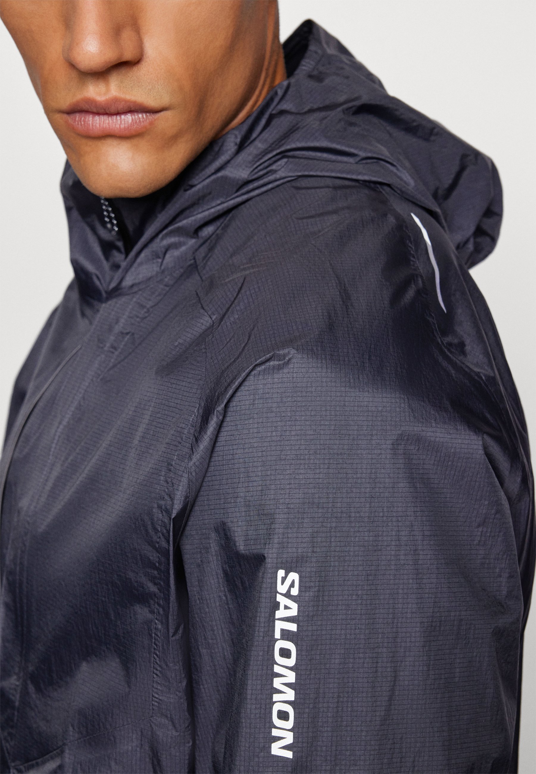 Salomon BONATTI JACKET - Hardshell jas - diepzwart