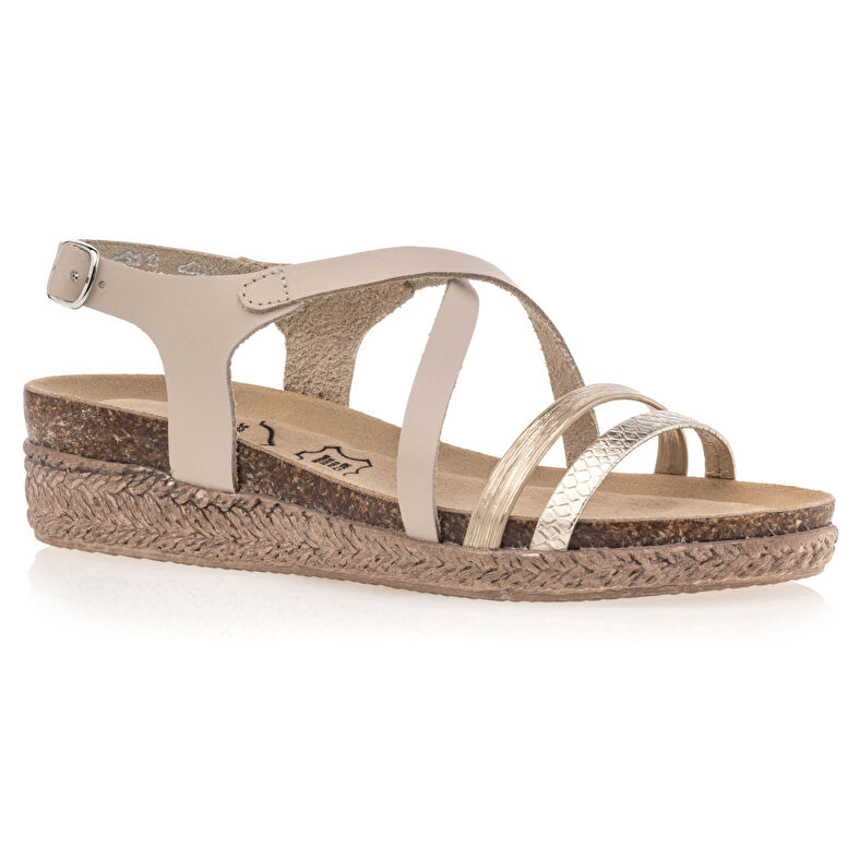 Sandales / nu-pieds Femme Beige