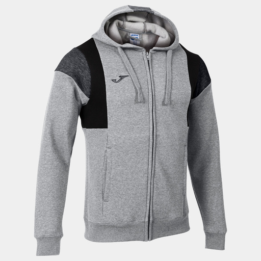  Bunda s kapucí Joma Comfort III, šedá melanž