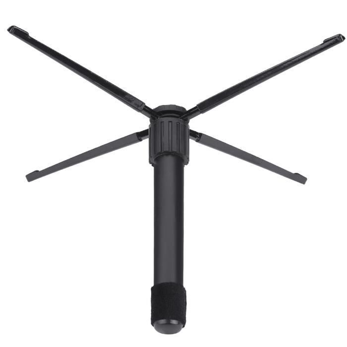 Soporte para flauta, soporte de metal plegable y portátil para flauta, accesorio para flauta/oboe/clarinete, soporte 4