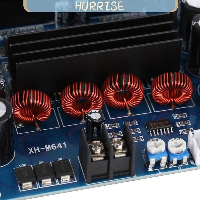 Placa amplificadora digital de 2 canales Tbest TPA3116D2 de 2 * 150W con refuerzo de película (hardware)