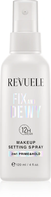 Spray fixador de maquiagem Revuele Fix and Dewy