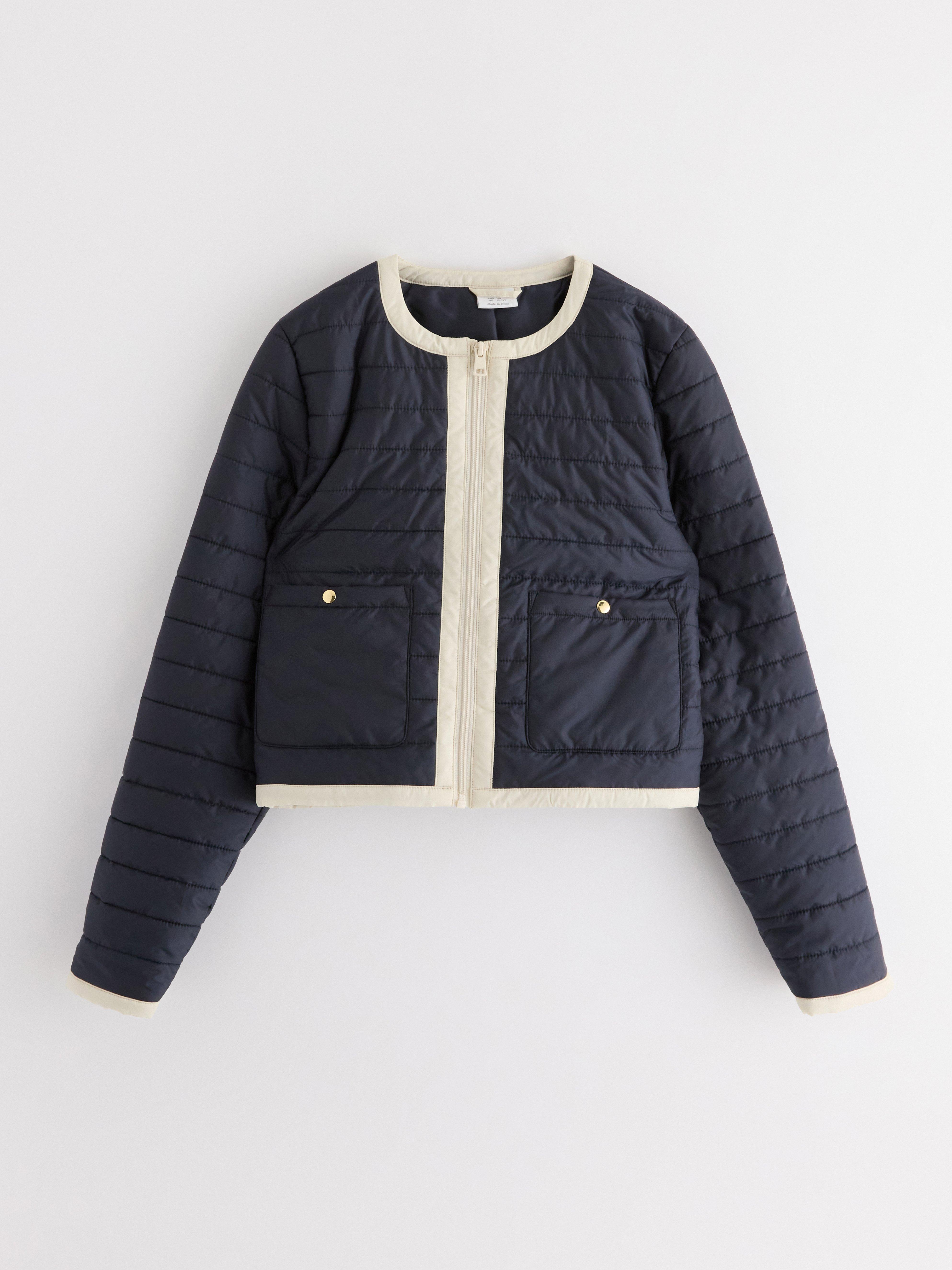 Vadderad jacka Dark Navy