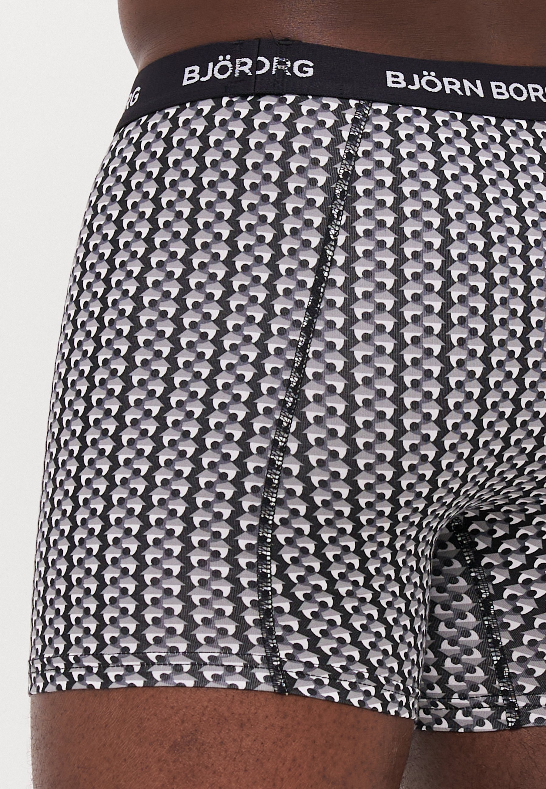 Lot de 5 shorts Björn Borg - noir/bleu/gris
