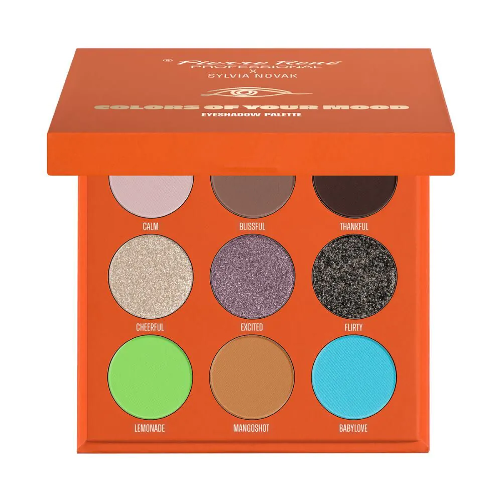 Pierre Rene Colors Of Your Mood Paletka cieni 9x1,3g