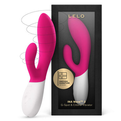 Lelo Ina Wave 2 Cerise -vibraattori 1 kpl 1 kpl