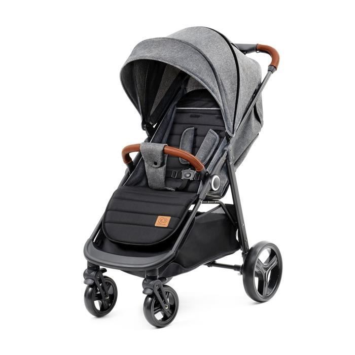 Kinderkraft Grande + Grijze kinderwagen