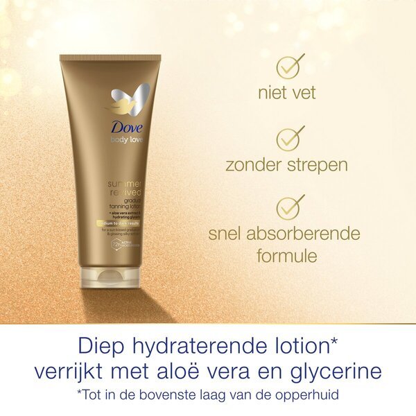 Dove DermaSpa Summer Revived tamni losion za tijelo 200 ml
