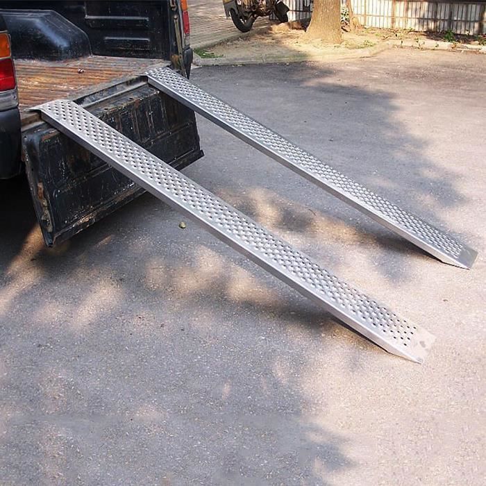 Rampa de carga - LILIIN - 2 piezas - Acero galvanizado - 200 kg por rampa - Antideslizante