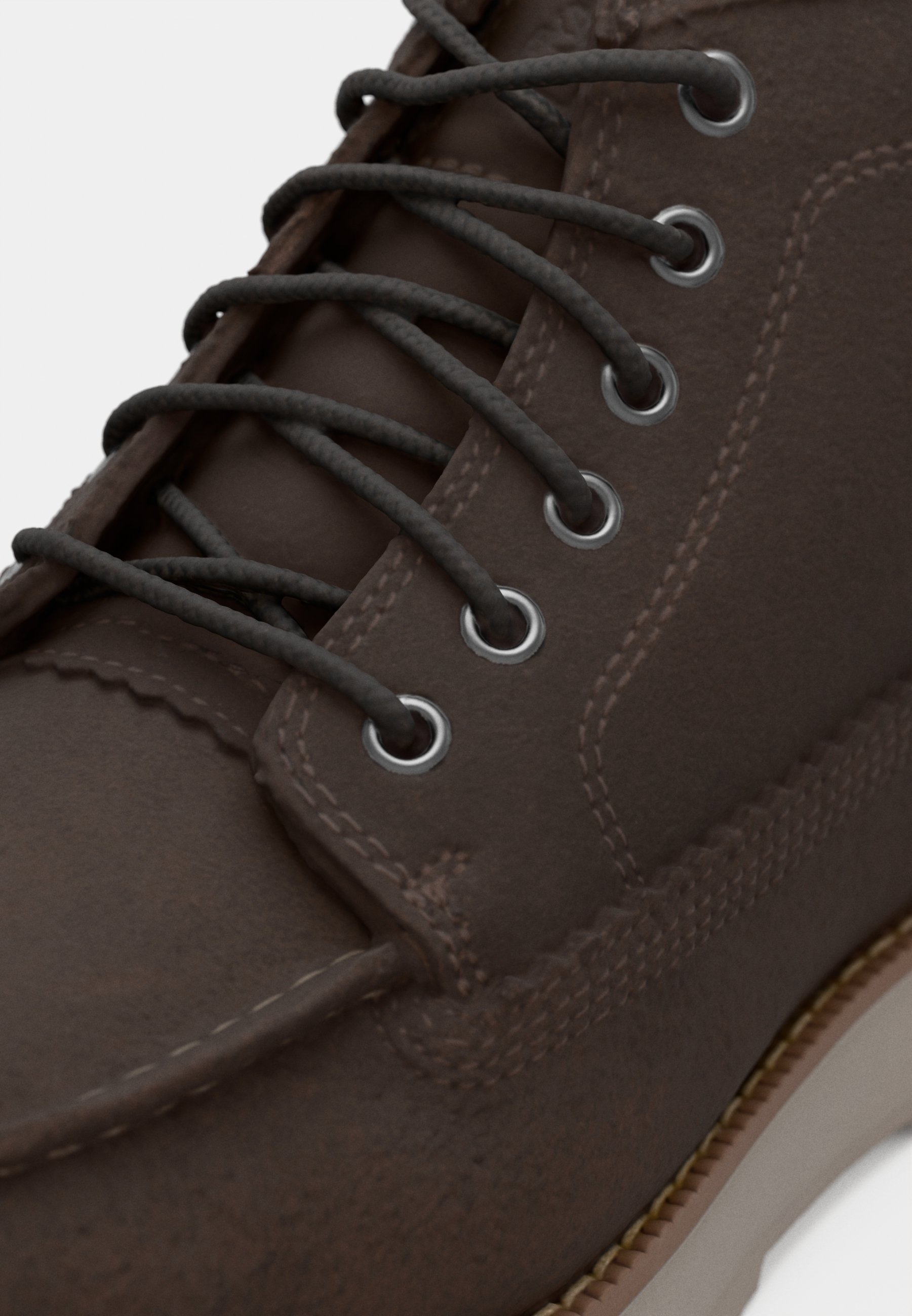 Timberland BRITTON MILLS - Enkellaarsjes met vetersluiting - donkerbruin