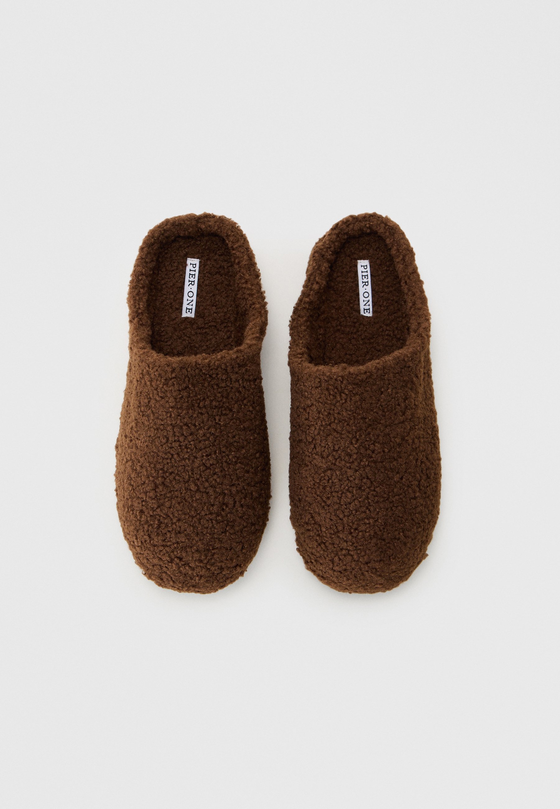 Pier One UNISEX - Pantofole - caffè